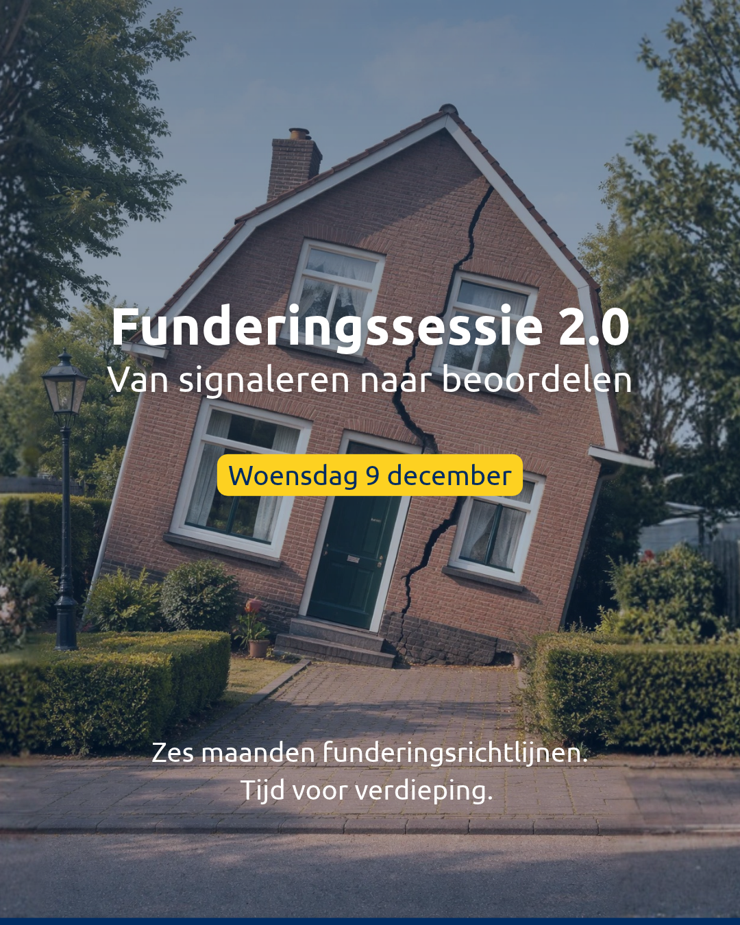 9 December | Infosessie funderingen